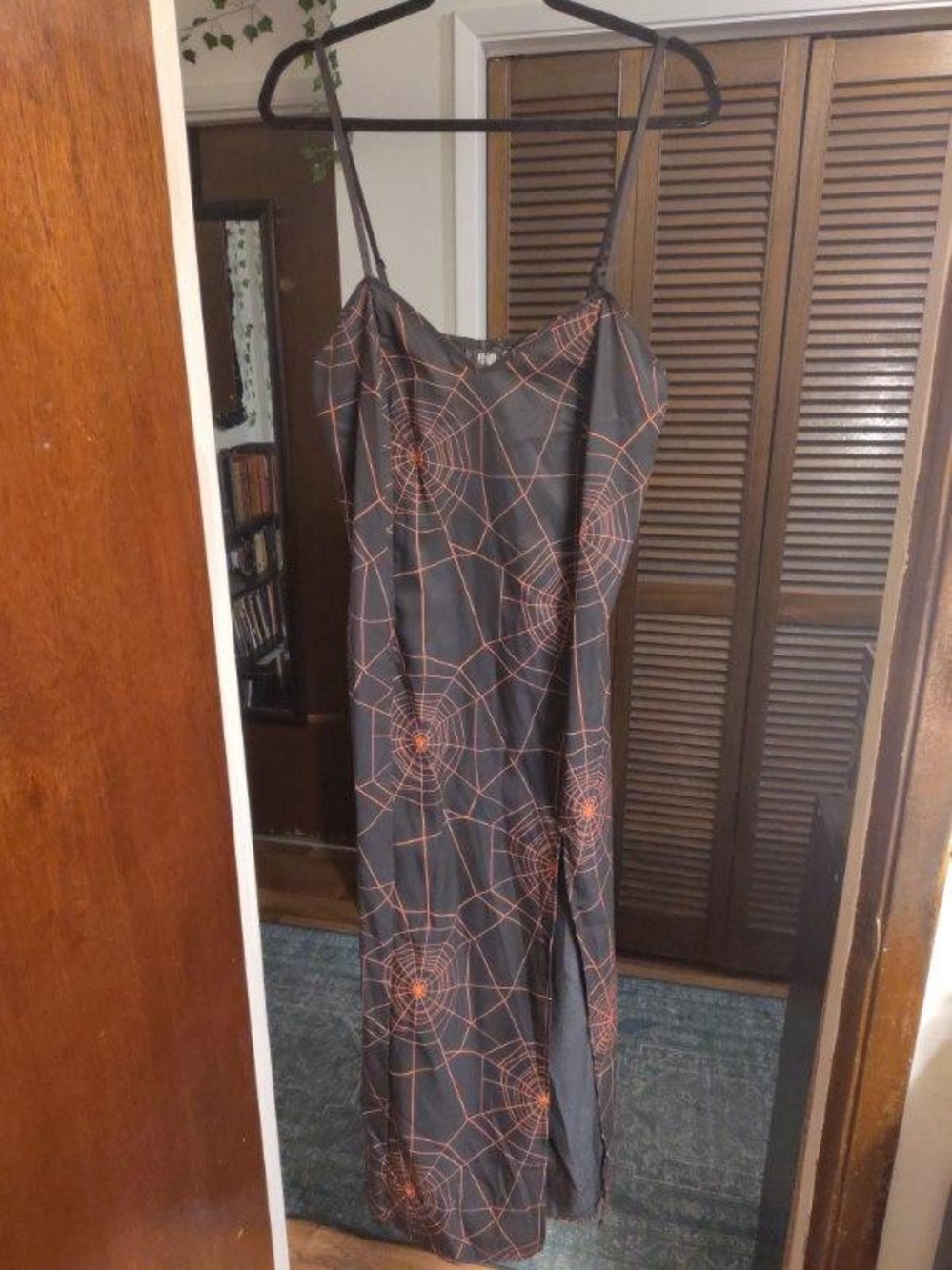 Foxblood x Eliza Sidney Halloween Widow Weave Maxi Dress 2X EUC